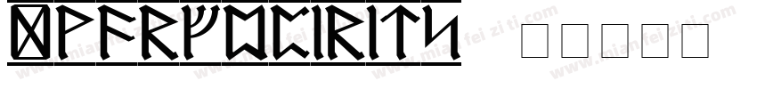 DwarfSpirits BB字体转换